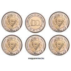 2025 Nagy László színesfém érme VF - MNB rolniból 5 darab érme