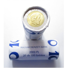 2002. Kossuth 100 forintos MNB rolni - Ritka!