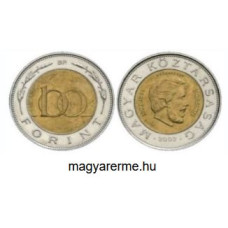 2002. Kossuth 100 forintos, forgalmi érme emlékváltozata - színesfém érme