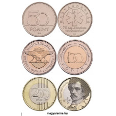 2023. év forgalmi érme, emlékváltozatai - Érme szett 3 db érme