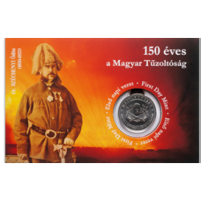 2020. évi 150 éves a szervezett magyar tűzoltóság 50 Ft emlékváltozat első napi veret