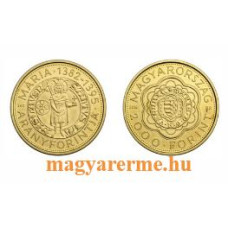 2014 Mária (1382-1395) aranyforintja emlékérme