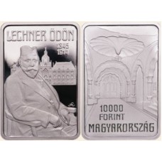 2014 Lechner Ödön (1845-1914) - Ag (ezüst érme)