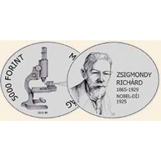 2015 Zsigmondy Richárd (1865-1929) - Ag (ezüst érme)